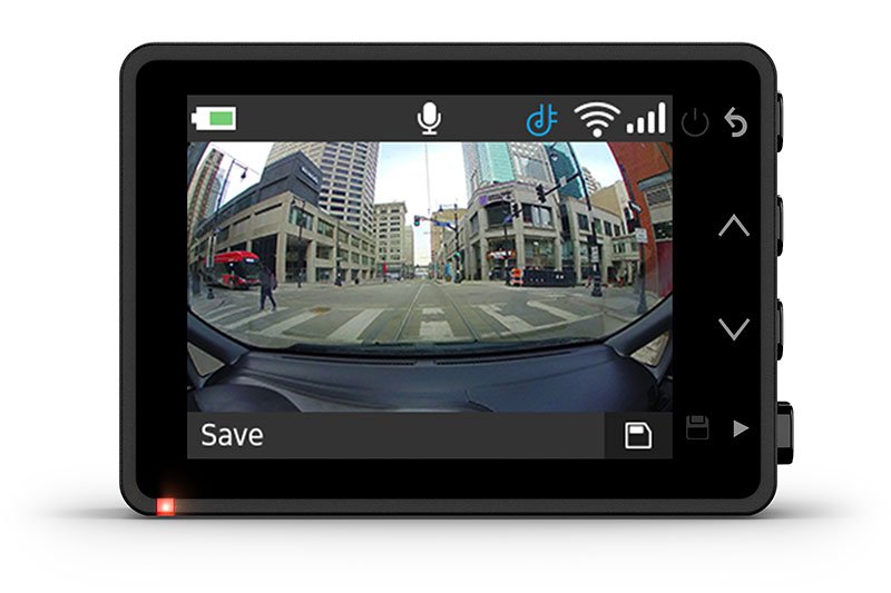 Завдяки високій роздільній здатності HD 1440p, ультраширокому об’єктиву на 180 градусів та оптиці Garmin ClarifyTM HDR ви зможете цілодобово записувати чіткі відеоролики важливих подій