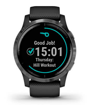 Смарт-годинник Garmin Vivoactive 4 сіро-чорний (1052771056) купити