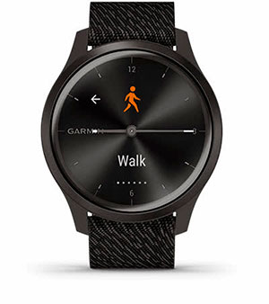 Смарт-годинник Garmin Vivomove Style графіт, алюмінієвий корпус