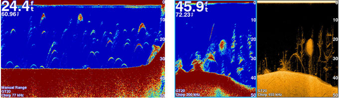 Striker 5dv. CHIRP сонар