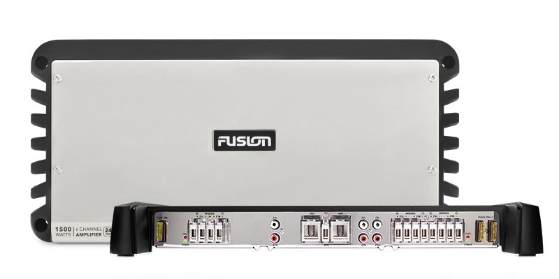 6-канальный усилитель звука Fusion Signature для бортовой сети 24 Вольт