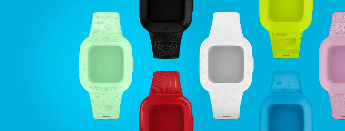 Для vivofit jr.3 передбачені додаткові яскраві браслети