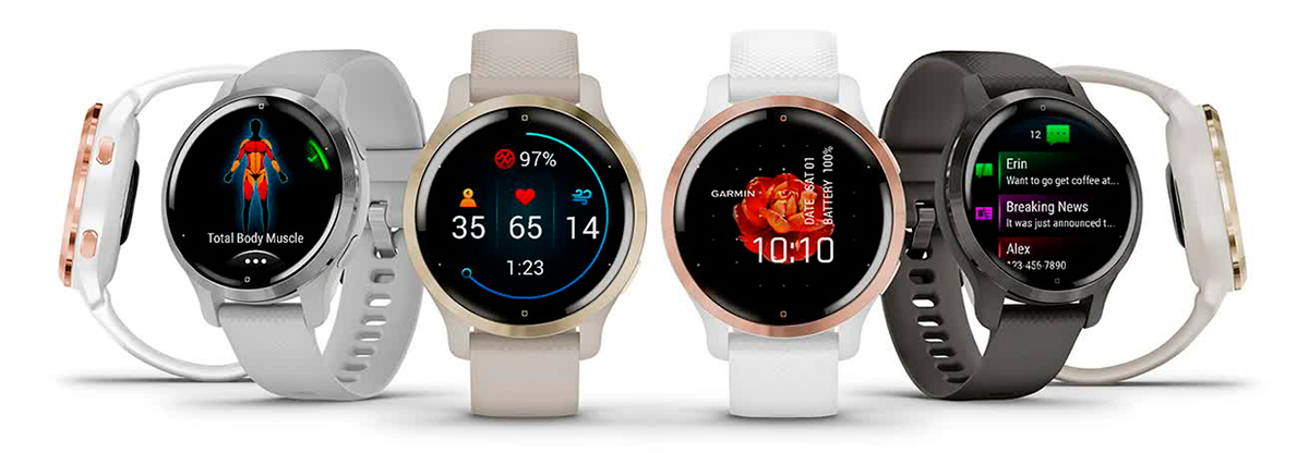 Cмартгодинники Venu 2S з GPS-приймачем включають покращені функції спостереження за здоров'ям та фітнесом