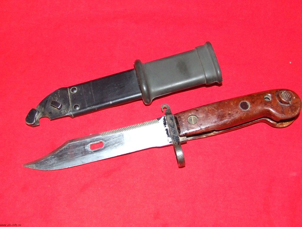 Штык-нож АК 6Х3 СССР. Тульские клейма