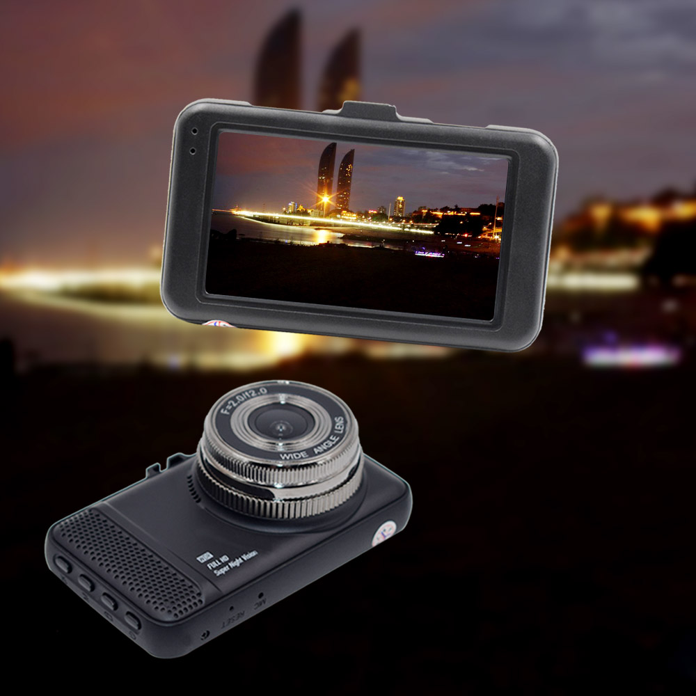 Видеорегистратор стандартный T659 Titan 2 камеры FullHd автомобильный регистратор 3