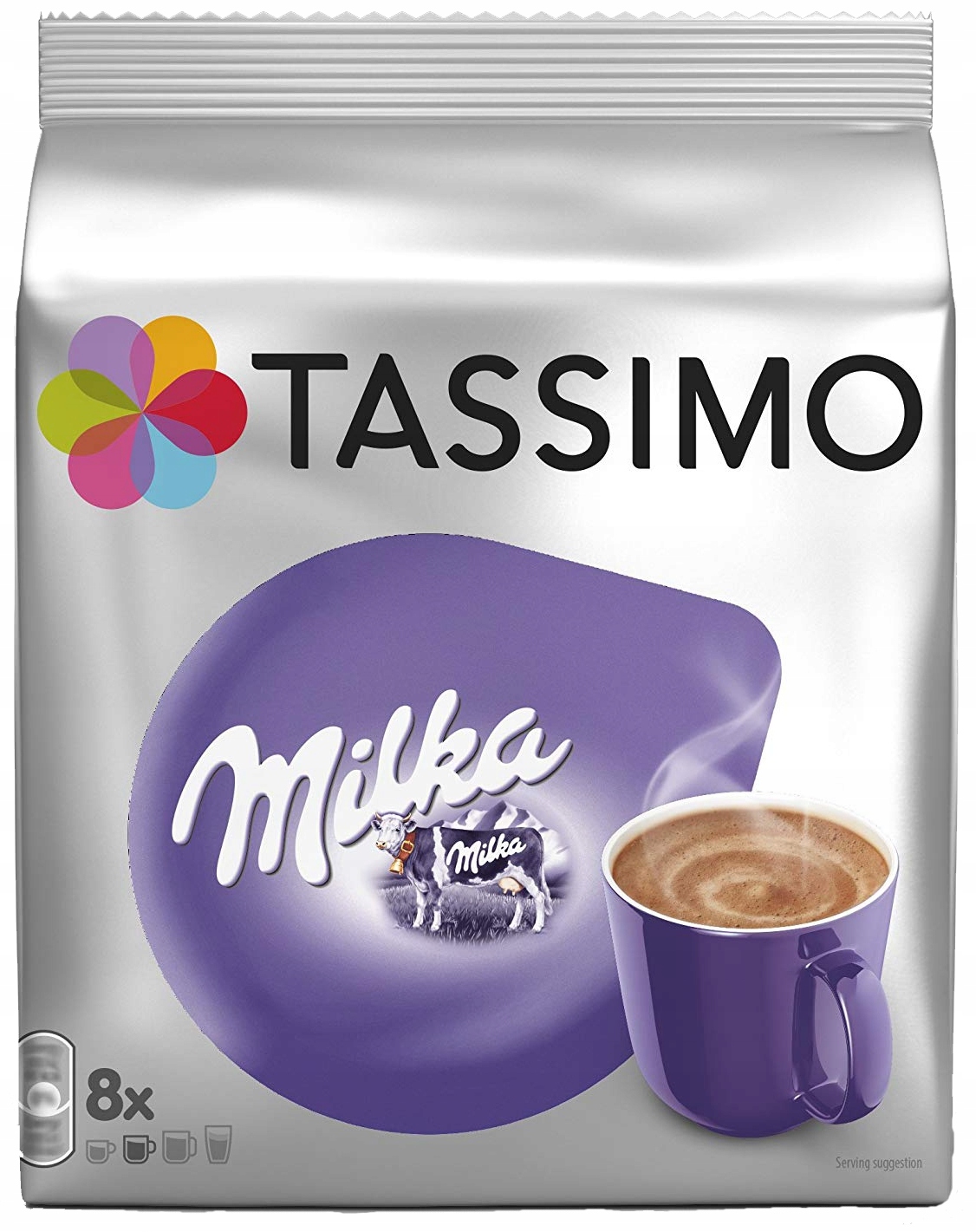 TASSIMO MILKA капсули 48 какао-напоїв бренд Tassimo