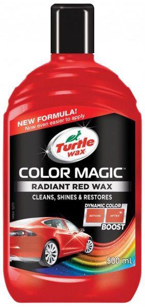 Полироль подкрашивающий Color Magic Красный 500 мл Turtle Wax 52711