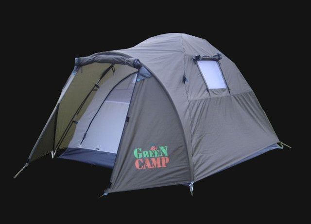 Палатка двухместная Green. Camp 3006