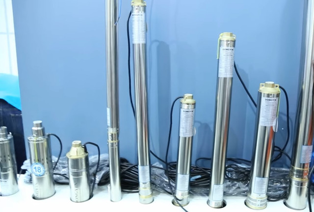 Скважинный насос Aquatica (DONGYIN) 0.37 кВт H 95(48) м Q 30(20) л/мин 96 мм