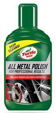 Полироль и очиститель для металла (хрома) All Metal Polish 300 мл Turtle Wax