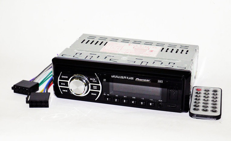 Автомагнитола стандартный размер Pioneer 2053MP3/SD/USB/AUX/FM