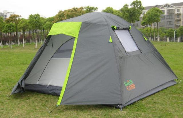 Палатка четырехместная GreenCamp 1013-4