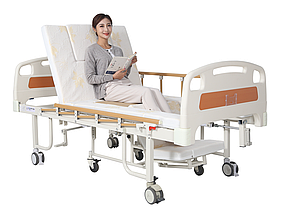 Медицинская функциональная кровать MIRID W03. Кровать со встроенным креслом. Кровать для реабилитации., фото 2