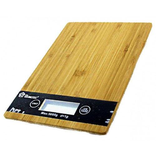 Весы кухонные Domotec ACS KE-A до 5 кг настольные деревянные