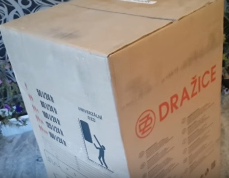 Упаковка и гарантиям бойлера Drazice OKCE 50