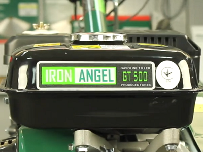 Высокая автономность работы культиватора Iron Angel GT500
