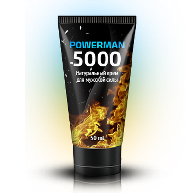 POWERMAN-5000 - Крем для увеличения длины и объёма (Павермен)