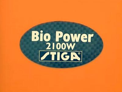 Мощный электромотор измельчителя веток Stiga BIO Power