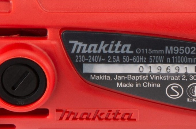 мощность Makita M 9502