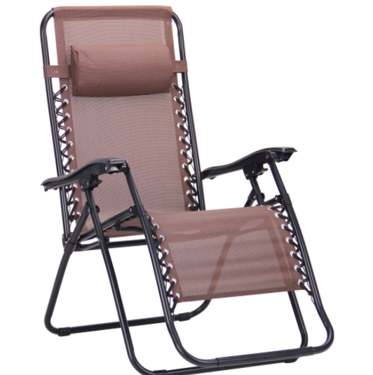 Шезлонг сетка туристическое складное кресло-лежак кемпинговое кресло 95х60х180