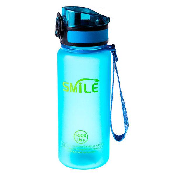 Бутылка для воды SMILE с ремешком 650 мл, 8810
