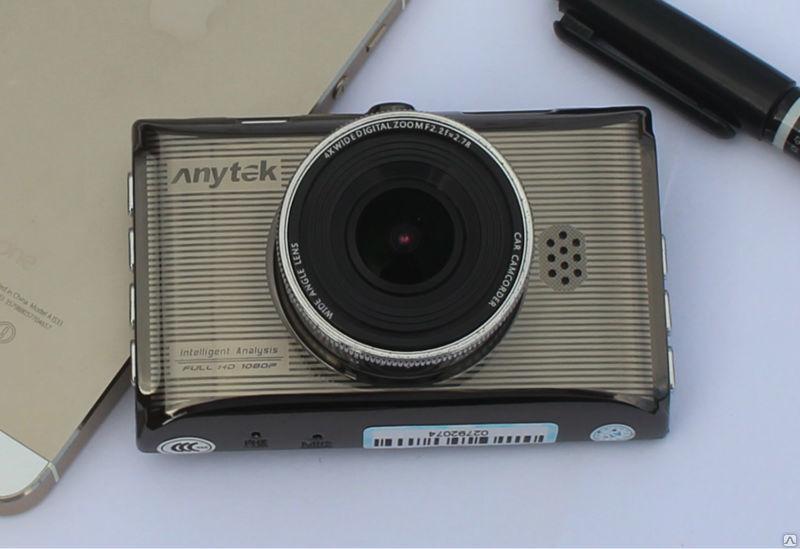 Авторегистратор стильный в машину Anytek X6 металлический видеорегистратор