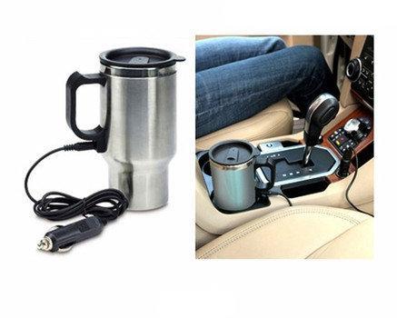 Термокружка Electric Mug автомобильная кружка от прикуривателя 450 мл