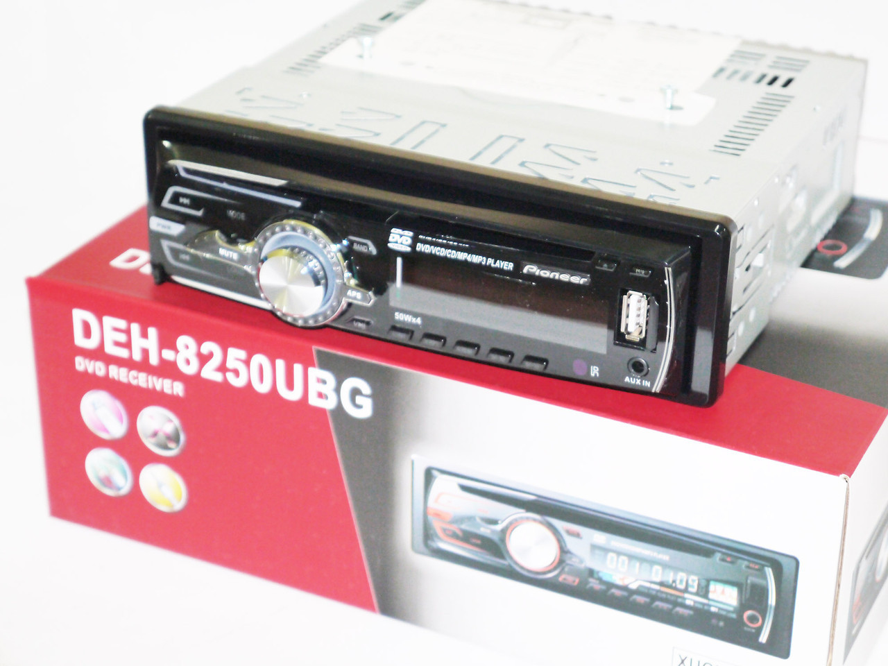 DVD Автомагнитола Pioneer DEH-8250UBG магнитола USB+Sd съемная панель