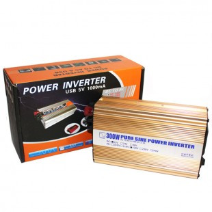 Преобразователь постоянного тока 300W Power Inventer (чистая синусойда)