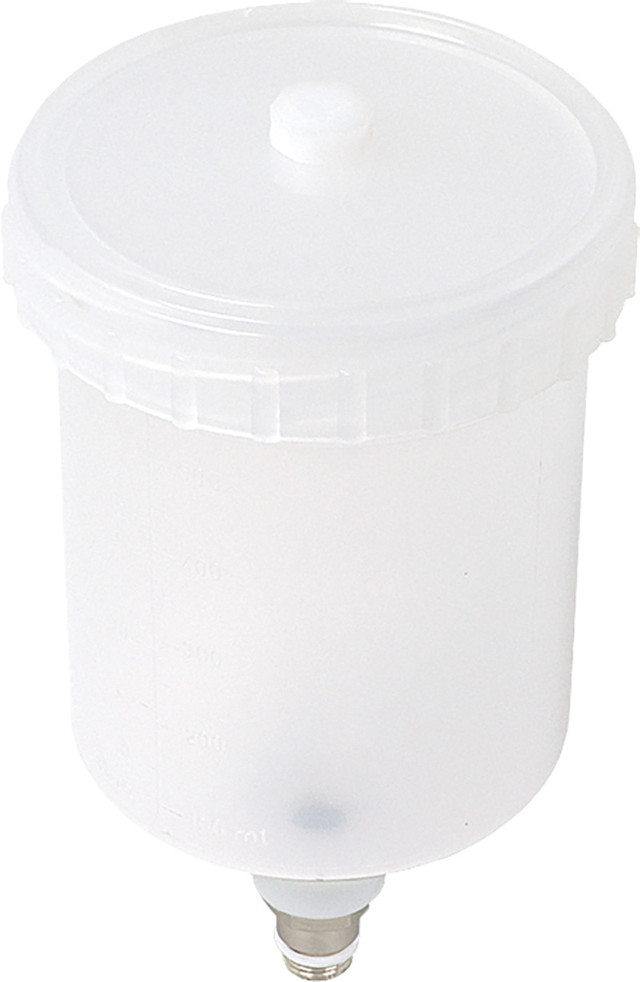 Бачок пластиковый для пневмопистолета 600 мл наружная резьба MIOL 80-950