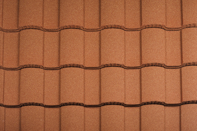Композитная черепица Metrotile Roman (роман) Walnut - фото 2