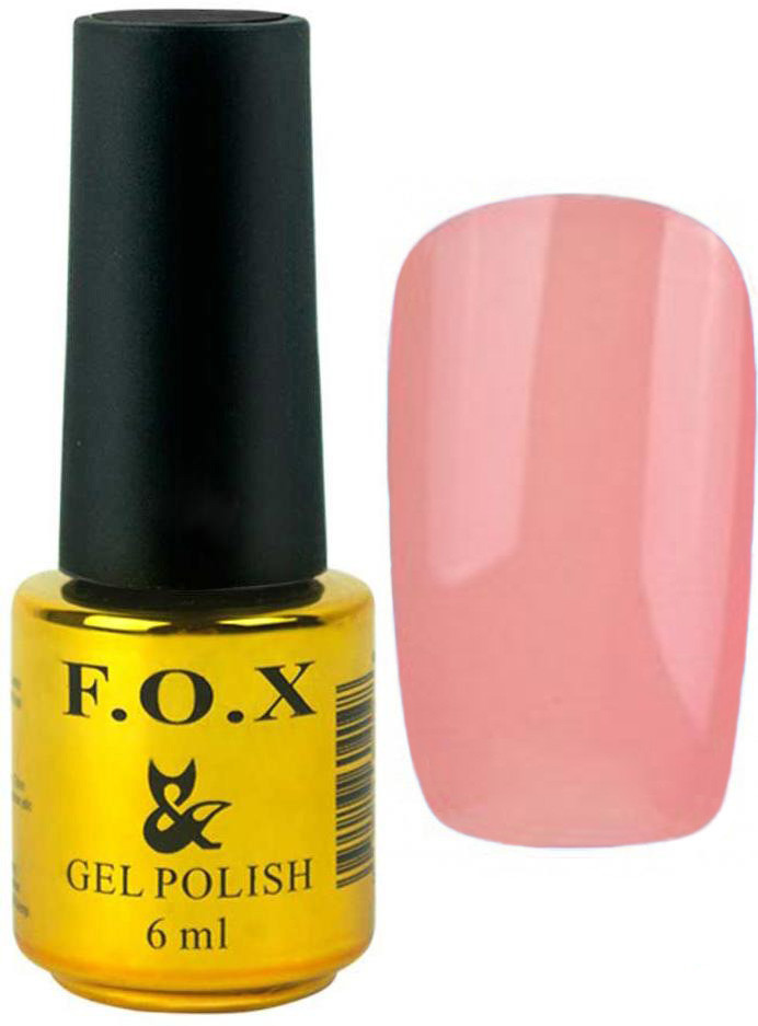 Гель-лак для ногтей FOX №020 Персиковый 6 мл