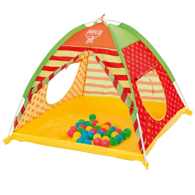 Палатка детская+40 разноцветных шариков Bestway