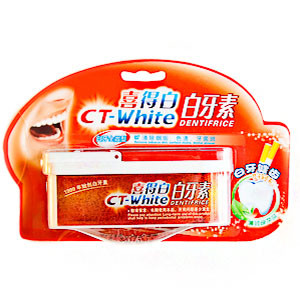Отбеливающий зубной порошок CT-White, 33 гр. Красный