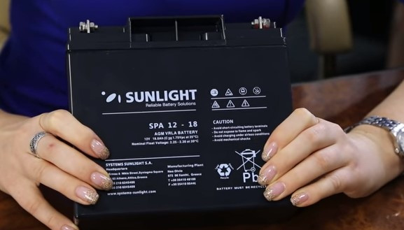 корпус акумулятора Sunlight sp 12-18