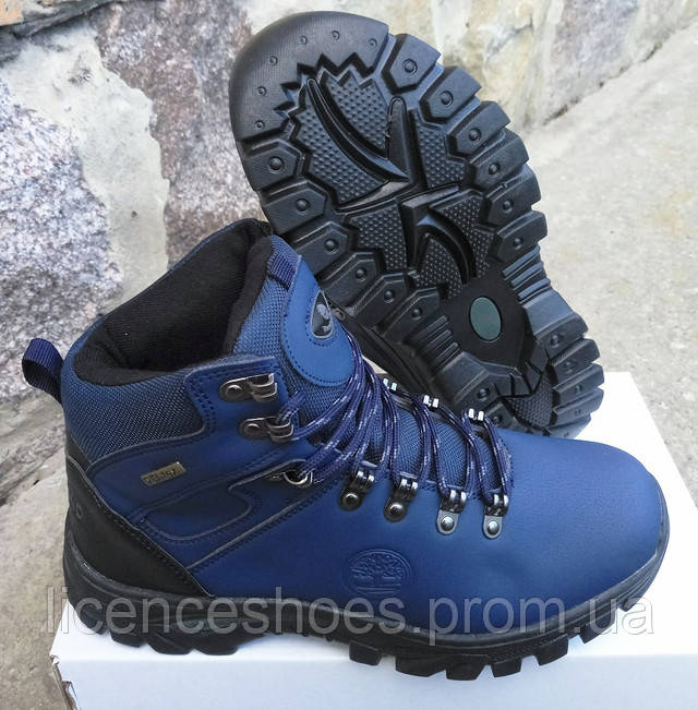 Мужские коричневые зимние ботинки Timberland 41 - стелька 26.5см - фото 3