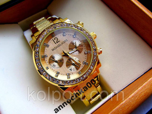 Женские кварцевые часы Michael Kors (реплика) (57383645) купить в Киеве за  749.66 грн