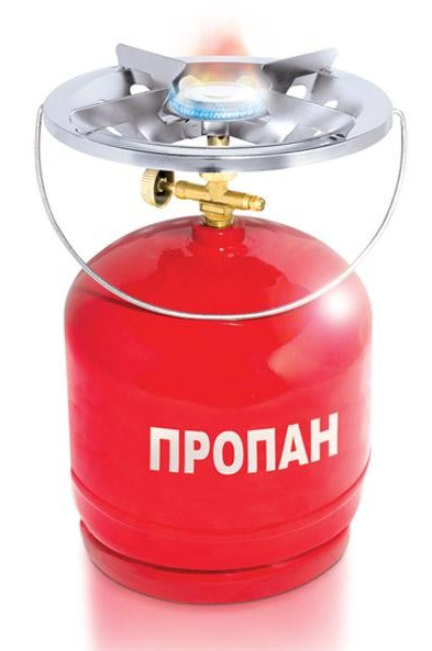 Комплект газовый кемпинговый 5 л INTERTOOL GS-0005