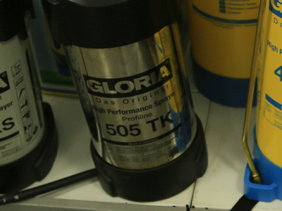 Металлический бак опрыскивателя GLORIA Profiline 505 TK