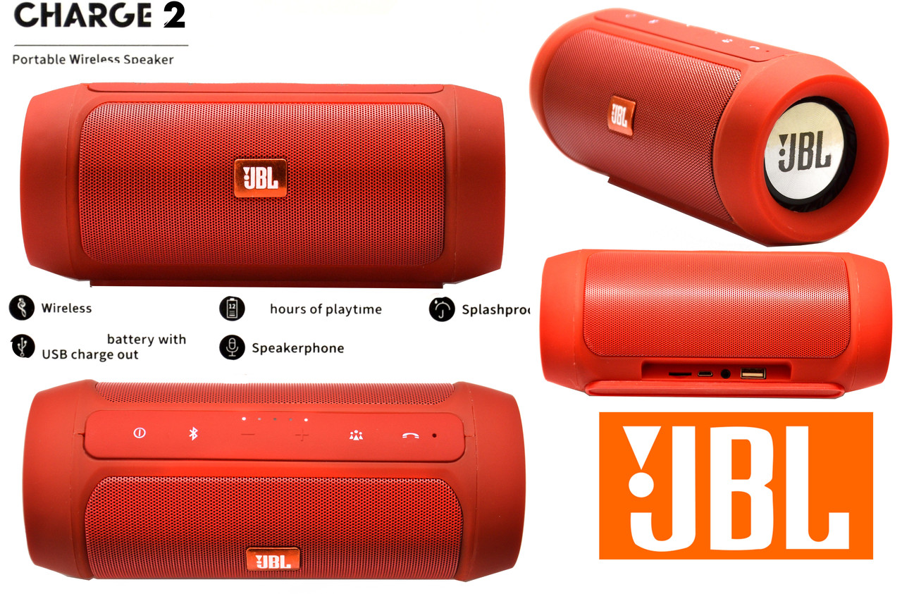 Bluetooth колонка JBL charge 2+