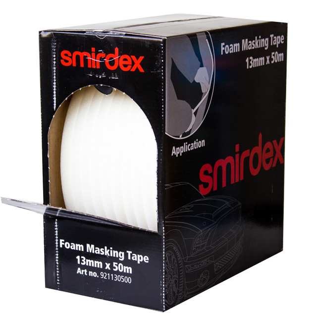 Поролоновые валики для маскирования проемов SMIRDEX 13мм x 50м