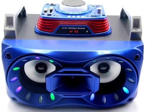 Колонка портативная DJ-787 (micro SD, USB, bluetooth)