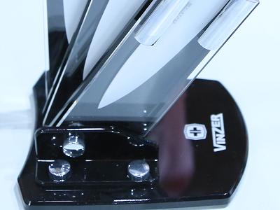 Якісна підставка набору ножів Vinzer Wings 89134 4 пр.