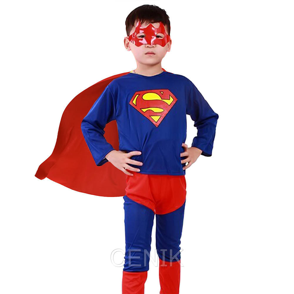 Костюм супер героя спайдермена карнавальный детский «ЧЕЛОВЕК ПАУК» новогодний на хеллоуин L M S