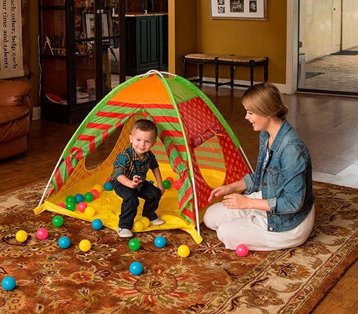 Палатка детская+40 разноцветных шариков Bestway