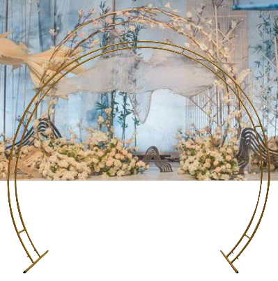 Rund Metall Stände Hochzeit Bogen Hintergrund Dekor