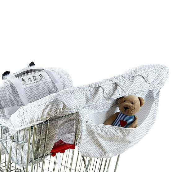 Baby Einkaufswagen Abdeckung Universal Kleinkind Hochstuhl und Warenkorb Kissen