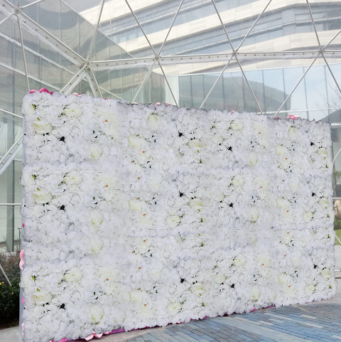 6Pcs 40*60cm Künstliche Blumen Säule Wand Kunstblumen Panel