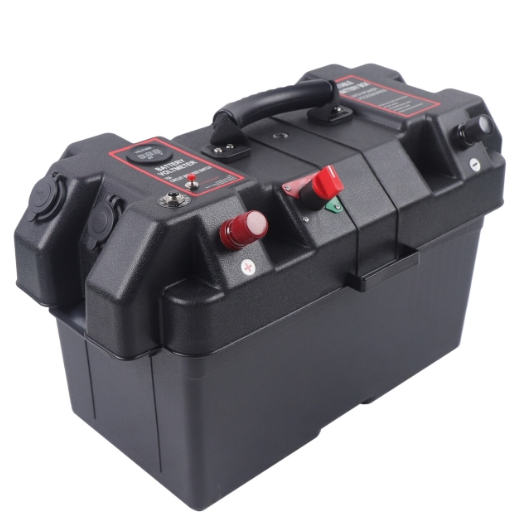 Batteriekasten Batterie Kasten Box für Boot Bootsmotor Doppelte USB Ladeanschluss