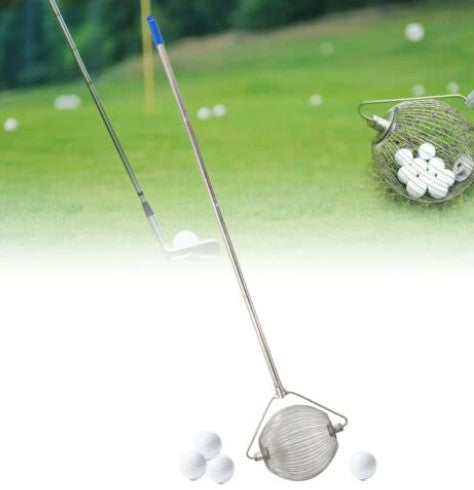Sammler von Golfbällen Rollkollektor Draussen Gartenpflücker Edelstahl Ball Pick Retriever